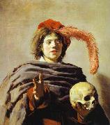 Frans Hals Youth with a Skull oil painting